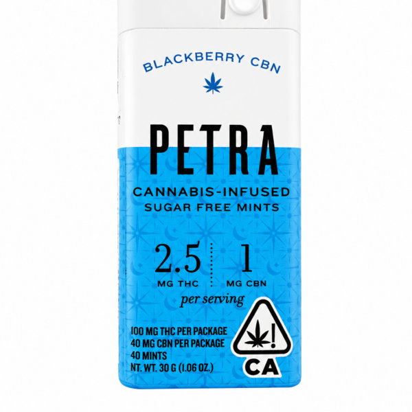 PETRA THC/CBN Mints 2.5mg/1mg