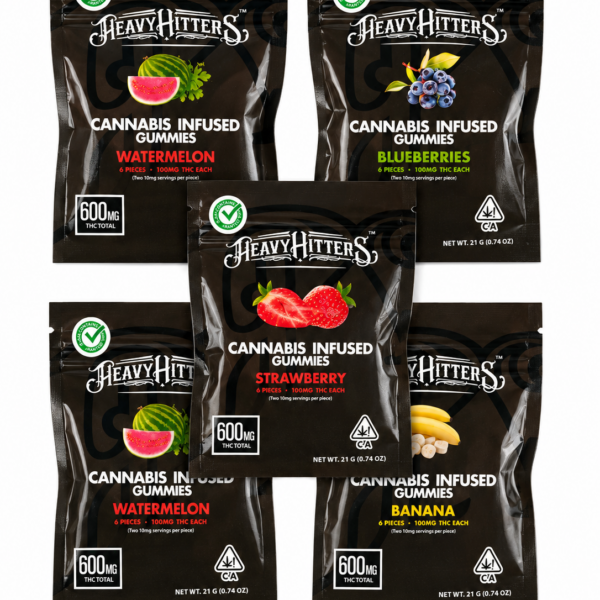HEAVY HITTERS INFUSED GUMMIES