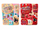 Three Loud Monster Cookies pouches side by side showing the cannabis-infused flavor range, 500mg each