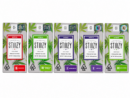Five Stiiizy 1g pod boxes in the full strain lineup, cannabis oil pods for Stiiizy batteries
