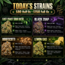 INDOOR SPECIAL $80 1/2oz