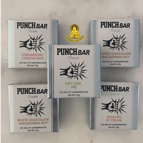 Punch Bars THC infused Chocolate 20 Chronic Buddha