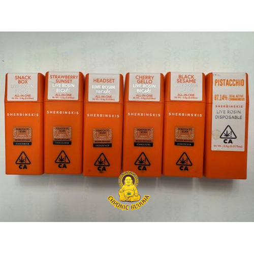 SHERBINSKI LIVE ROSIN 0.5G MINI VAPE